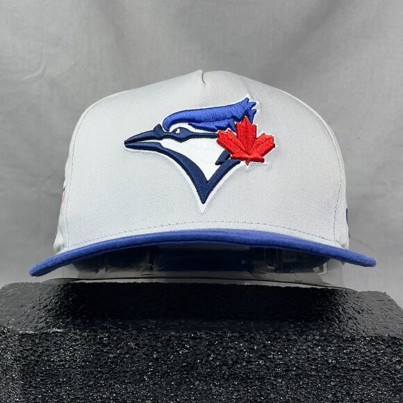 Toronto Blue Jays MLB Snapback M-L Hat New Era 9fifty Gray Baseball Maple Mens - Picture 3 of 16